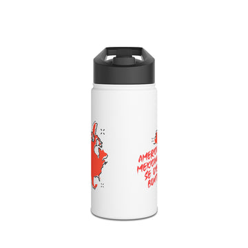 America Mexicana Se Oye Bonito Stainless Steel Water Bottle